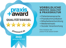 praxis+award Qualitätssiegel